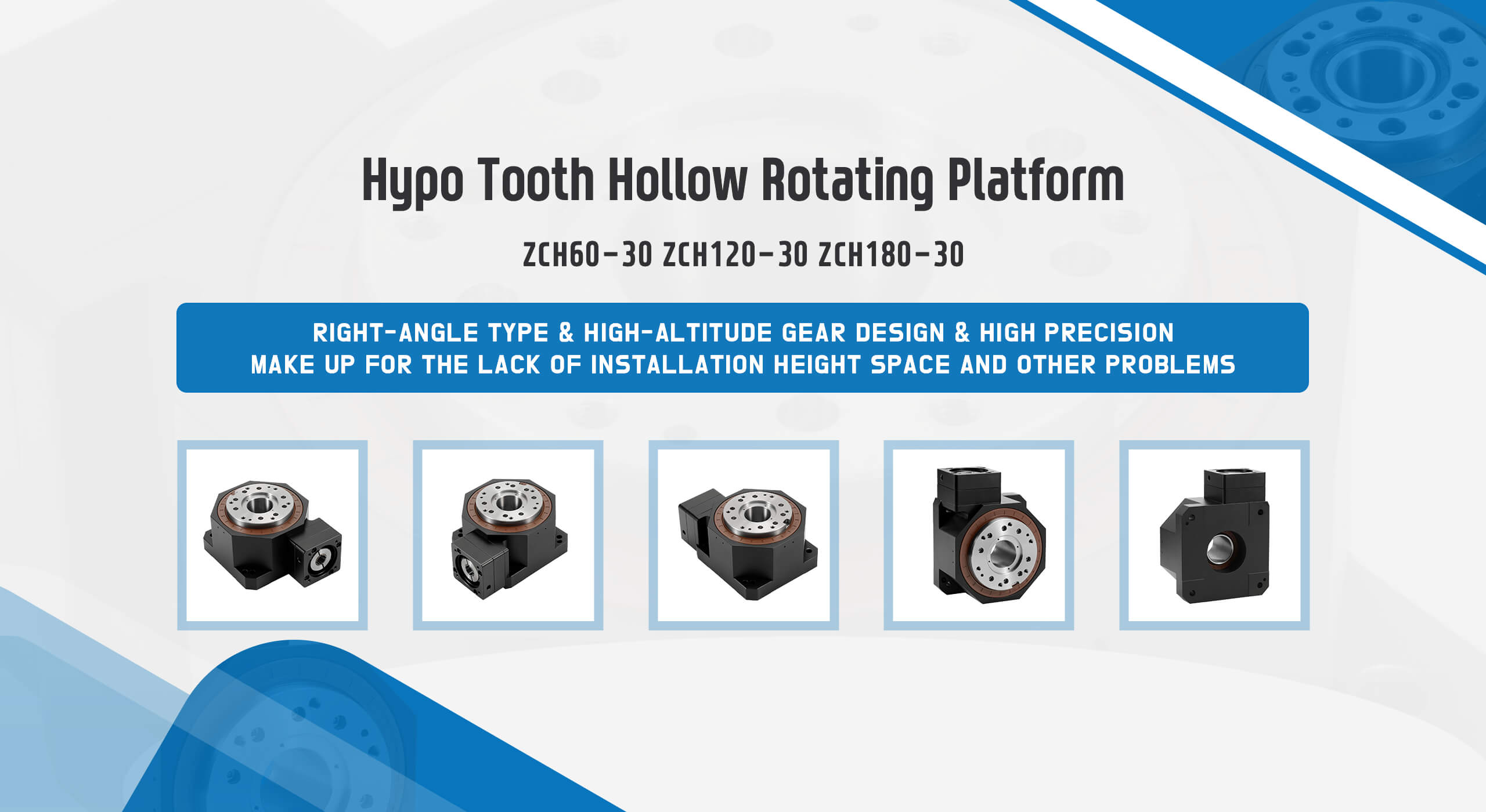 Hypo Tooth Hollow Rotating Platform