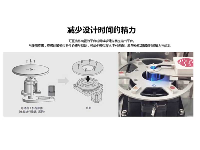 How many degrees the hollow rotating platform can rotate and the angle accuracy