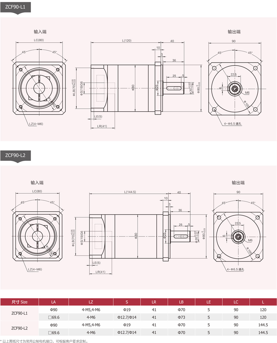 ZCF90经济型行星减速机是由卓创精锐厂家供应的外形尺寸.jpg