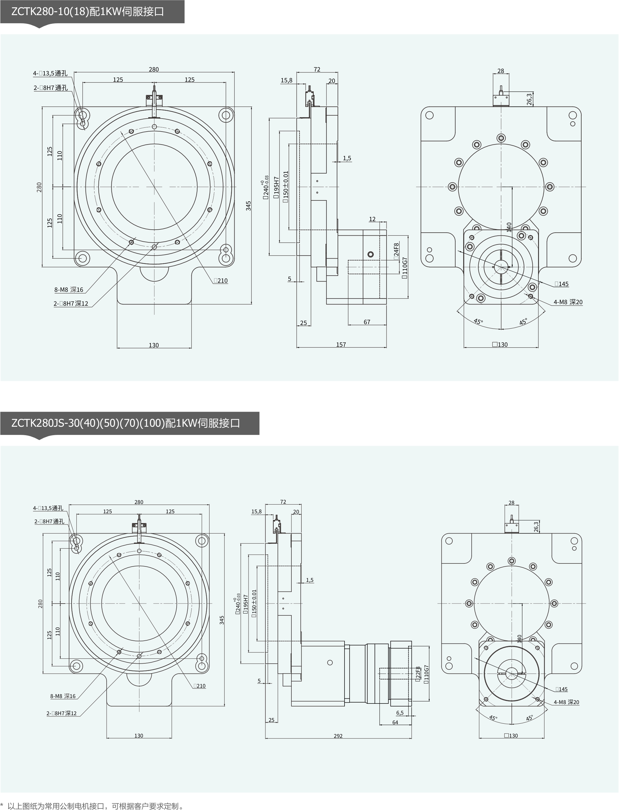 卓创精锐ZCTK280大孔径钢壳中空旋转平台配1KW伺服接口尺寸.jpg